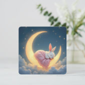 三日月うさぎ 招待状 (スタンド正面)