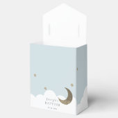 三日月と星ライトブルーボーイバプテスマ フェイバーボックス (オープン)