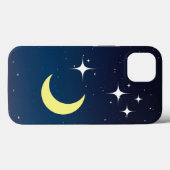 三日月と星付きIPhoneケース Case-Mate iPhoneケース (裏面 (横))