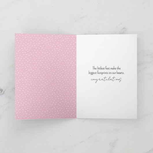 三日月に眠る子猫 カード (内部)