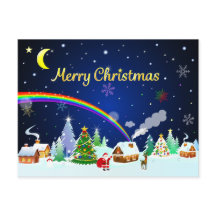 三日月のあるメリークリスマス