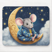 三日月のマウス マウスパッド (正面)