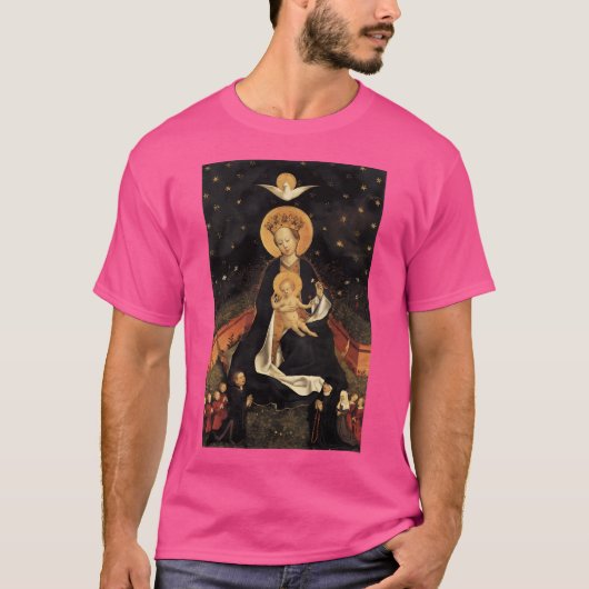 三日月の上の我々のマドンナ Tシャツ (正面)