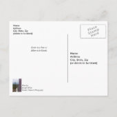 三日月の向こうに ポストカード (裏面)