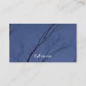 三日月の夜空 名刺 (裏面)