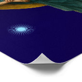 三日月の女性 ポスター (角)