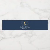 三日月の星月夜 ペットボトルラベル (シングルラベル)