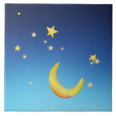 三日月の星 タイル (正面)