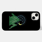 三日月の空の山のケース – メイトiPhon Case-Mate iPhoneケース (裏面 (横))