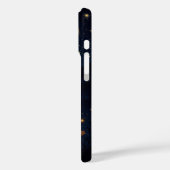 三日月の黒猫 - 魔法の夜空  Case-Mate iPhoneケース (裏面 / 左)