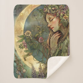 三日月オスタラ シェルパブランケット