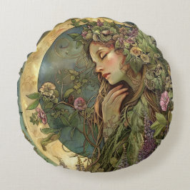 三日月オスタラ ラウンドクッション