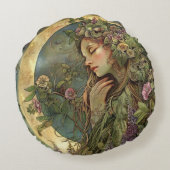 三日月オスタラ ラウンドクッション (裏面)