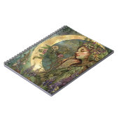 三日月オスターラスパイラルフォトノートブック ノートブック (左側)