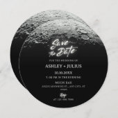 三日月グラデーション セーブザデート (正面/裏面)