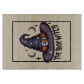 三日月シーズン不気味秋ハロウィーントリート カッティングボード (正面)