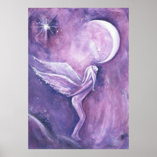 三日月妖精のポスター ポスター (正面)