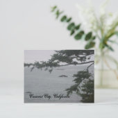 三日月市の霧の日 ポストカード (スタンド正面)