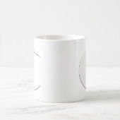 三日月形の月 コーヒーマグカップ (中央)