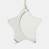 三日月形の月 セラミックオーナメント (右)