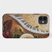 三日月形都市ピアノiPhone 5の穹窖の箱 Case-Mate iPhoneケース (裏面(横))