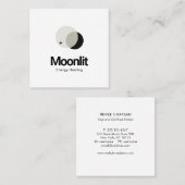 三日月月エネルギー霊気行者 スクエア名刺 (正面/裏面)