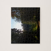 三日月草原朝 ジグソーパズル (縦)