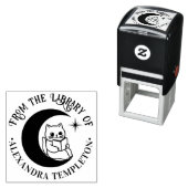 三日月読文庫図書名 セルフインキングスタンプ (インサイチュ)