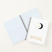 *~*三日月金ゴールドムーンビームズトゥインクルスターズ ノートブック (内部)