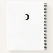 *~*三日月金ゴールドムーンビームズトゥインクルスターズ ノートブック (裏面)