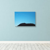 三日月 キャンバスプリント (インサイチュ (ウッドフロア))