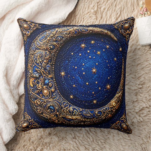 三日月 クッション (ブランケット)