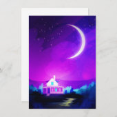 三日月 サンキューカード (正面/裏面)