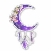 三日月 シール (正面)