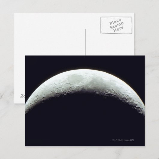 三日月 ポストカード (正面/裏面)