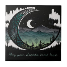 三日月(山の上)