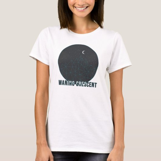 三日月（減少）, Tシャツ (正面)