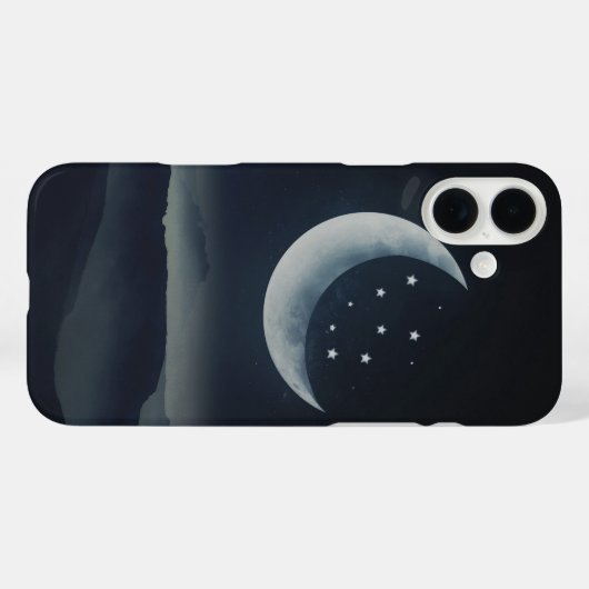 三日月 Case-Mate iPhoneケース (裏面 (横))
