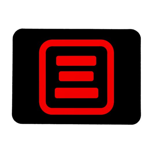 三日本の番三 【San】漢字 マグネット (横)