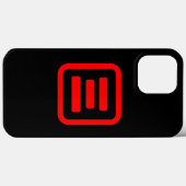 三日本の番三 【San】漢字 Case-Mate iPhoneケース (裏面 (横))