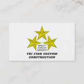 三星のカスタムな建築Product/s 名刺 (裏面)