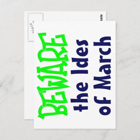 三月の終わり ポストカード (正面/裏面)