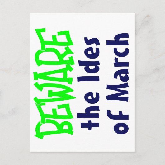 三月の終わり ポストカード (正面)