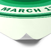 三月吉日 ポスター (角)