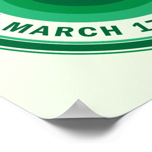 三月吉日 ポスター (角)