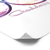 三月女神の虹色の真珠 ポスター (角)