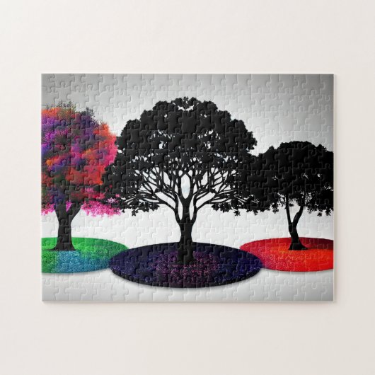 三木三季ホワイトバックグラウンド ジグソーパズル (横)