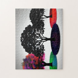 三木三季ホワイトバックグラウンド ジグソーパズル