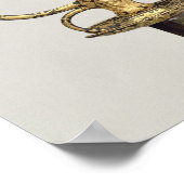 三本フランスの刀の柄 ポスター (角)