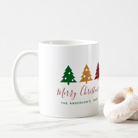 三松雪スターズメリークリスマス コーヒーマグカップ (ドーナツ)